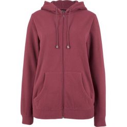 Bluza rozpinana z polaru bonprix bordowy. Bluzy damskie marki KALENJI. Za 37.99 zł.