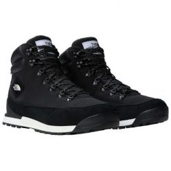 Buty trekkingowe męskie The North Face M B2B IV Textile WP. Czarne trekkingi męskie The North Face, trekkingowe. Za 637.00 zł.