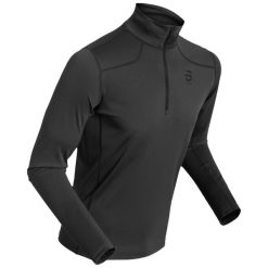 Bluza treningowa zapinana do połowy Daehlie Sportswear Athlete 2.0. Czarne bluzy męskie DAEHLIE, m, bez wzorów, z materiału, bez kaptura, do biegania. Za 435.50 zł.