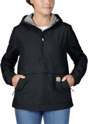 Kurtka Carhartt Rain Defender Light Packabl Black. Czarne kurtki męskie Carhartt, m, bez wzorów, bez kaptura. Za 370.17 zł.