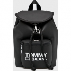 Tommy Jeans - Plecak. Żółte plecaki damskie Tommy Jeans, bez wzorów, z jeansu. W wyprzedaży za 359.90 zł.