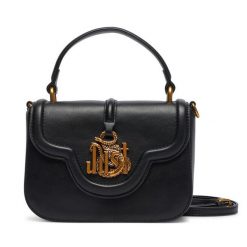 Torebka Just Cavalli. Czarne torebki do ręki damskie Just Cavalli, bez wzorów, klasyczne, bez dodatków. Za 784.99 zł.