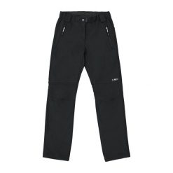 Damskie spodnie slim z softshellu CMP. Szare spodnie materiałowe dla dziewczynek CMP, na zimę, bez wzorów, z materiału. Za 323.00 zł.