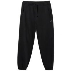 Spodnie do biegania 4F Cas M1139. Czarne spodnie sportowe męskie 4f, na lato, m, bez wzorów, z dresówki, do biegania. Za 121.00 zł.