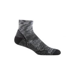 Męskie skarpety Light Hiker Lightweight Cushion 1/4. Szare skarpety męskie DARN TOUGH, bez wzorów, z wełny. Za 159.99 zł.