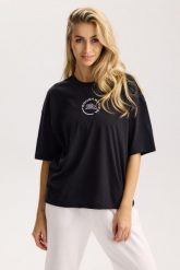 Damska koszulka sportowa Rough Radical Essential Fit Women. Czarne koszulki sportowe damskie ROUGH RADICAL, l, bez wzorów, z bawełny, bez kołnierzyka, bez ramiączek, na fitness i siłownię. Za 84.92 zł.