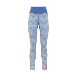 Damskie legginsy Kari Traa Anna. Niebieskie legginsy damskie Kari Traa, bez wzorów. Za 453.50 zł.