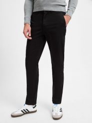 Tommy Hilfiger Spodnie - Denton Mężczyźni Bawełna czarny, 33-34. Czarne eleganckie spodnie męskie Tommy Hilfiger, m, bez wzorów, z bawełny. Za 459.95 zł.