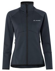 Kurtki damskie Monviso Fleece FZ Jacket II. Czarne kurtki damskie Vaude, bez wzorów, z hardshellu, bez kaptura. Za 429.00 zł.