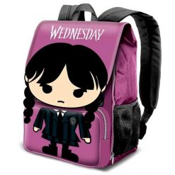 Plecak dziecięcy z klapą Karactermania Wednesday Chibi. Czerwone torby i plecaki dziecięce karactermania, z materiału, duże. Za 280.00 zł.