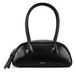 Torebka JENNY. Czarne torebki do ręki damskie Jenny, bez wzorów, klasyczne, bez dodatków. Za 139.99 zł.