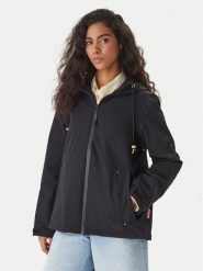 Hunter Kurtka przeciwdeszczowa Originals HARW0004261 Czarny Regular Fit. Czarne kurtki damskie Hunter, xl, bez wzorów, z syntetyku, bez kaptura. Za 599.99 zł.