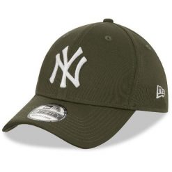 Czapka z daszkiem New Era MLB New York Yankees. Zielone czapki i kapelusze męskie New Era, bez wzorów, sportowe. Za 186.00 zł.