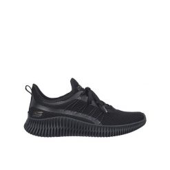 Buty damskie SKECHERS Bobs Geo New Aesthetics. Szare obuwie sportowe damskie Skechers, bez wzorów, trekkingowe. Za 229.99 zł.