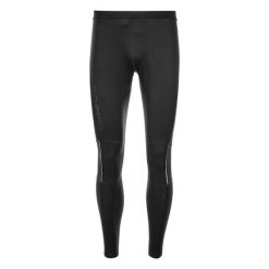 Wiatroszczelne legginsy Endurance Tranny XQL. Czarne legginsy sportowe męskie Endurance, l, bez wzorów, z elastanu, długie, do biegania. Za 268.00 zł.