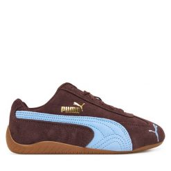 Sneakersy Puma. Brązowe trampki i tenisówki chłopięce Puma, bez wzorów, bez zapięcia. Za 379.99 zł.