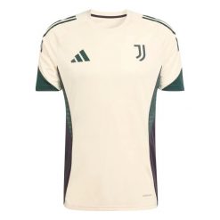 Koszulka treningowa Juventus Turyn EU 2025/26. Brązowe koszulki sportowe męskie Adidas, l, bez wzorów, z materiału, bez kołnierzyka, bez ramiączek, na fitness i siłownię. Za 282.00 zł.