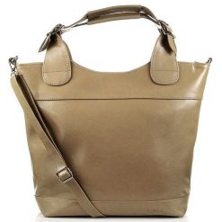 Torebka skórzana elegancki kuferek DAN-A T195. Torebki do ręki damskie DAN-A, bez wzorów, ze skóry, biznesowe, bez dodatków. Za 399.99 zł.