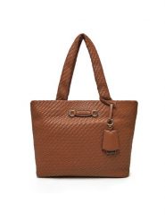Guess Torebka HWWG95 30230 Brązowy. Brązowe torebki do ręki damskie Guess, z aplikacjami, ze skóry, bez dodatków. Za 409.99 zł.