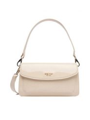 Nine West Torebka CEO-MISSISIPI-GLAR0 Beżowy. Brązowe torebki do ręki damskie Nine West, bez wzorów, z materiału, bez dodatków. Za 229.99 zł.