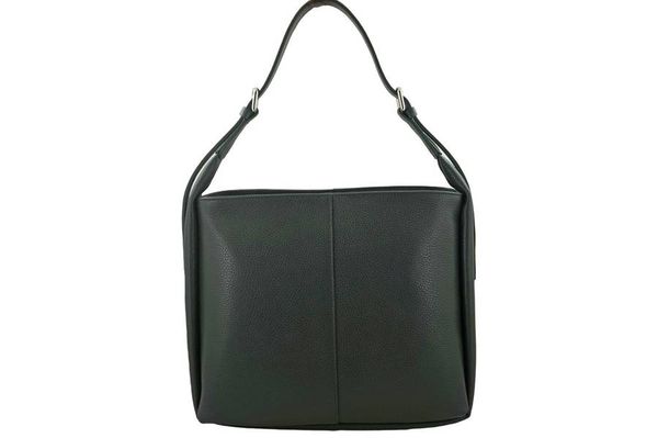 Shopper bag skórzany BARBERINI'S c. zielony 915-42. Zielone torby na ramię damskie Barberinis, bez wzorów, ze skóry, biznesowe, na ramię, duże, bez dodatków. Za 329.99 zł.