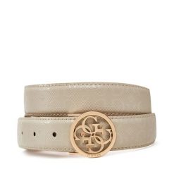 Pasek Damski Guess. Brązowe paski damskie Guess, z aplikacjami. Za 149.99 zł.