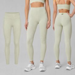 LEGGINSY DAMSKIE 4F TENINGOWE SZYBKOSCHNĄCE Z WYSOKIM STANEM KOLOR ZIELONY. Zielone legginsy sportowe damskie 4f, l, bez wzorów, z materiału, z podwyższonym stanem, długie, na fitness i siłownię. Za 149.99 zł.