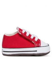 Converse Tenisówki Chuck Taylor All Star Cribster 866933C Czerwony. Czerwone trampki i tenisówki dziewczęce Converse, bez wzorów, z materiału, bez zapięcia. Za 109.99 zł.