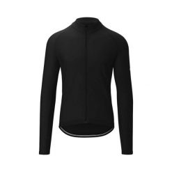 Dżersej z długim rękawem Giro Chrono Thermal. Czarne bluzy męskie GIRO, bez wzorów, z dżerseju, bez kaptura. W wyprzedaży za 322.25 zł.