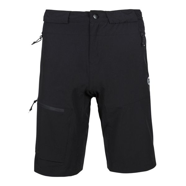 Spodenki Męskie Kilcoo DLX. Czarne krótkie spodenki sportowe męskie Trespass, m, bez wzorów, z elastanu. Za 157.99 zł.