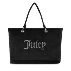 Torebka Juicy Couture. Czarne torebki do ręki damskie Juicy Couture, bez wzorów, klasyczne, bez dodatków. Za 349.99 zł.