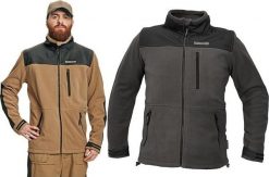 CERVA NARELLAN KURTKA POLAROWA - męska kurtka zapinana na zamek z wysokiej jakości polaru - pomarańczowy L. Brązowe kurtki męskie CERVA, l, bez wzorów, z polaru, bez kaptura. Za 57.79 zł.