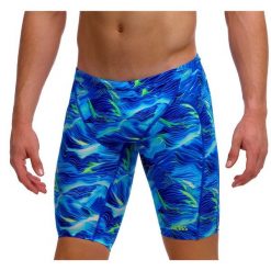 Spodenki FUNKY TRUNKS Storm Chaser - jammery chłopięce. Niebieskie kąpielówki dla chłopców FUNKY TRUNKS, bez wzorów, sportowe. Za 199.00 zł.