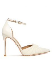 Marciano Guess Szpilki 6RGZ28 7461A Écru. Szpilki damskie Marciano Guess, z aplikacjami, z lakierowanej skóry, bez obcasa, bez zapięcia. Za 1,129.00 zł.