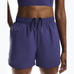 Spodenki do biegania damskie On 3" Core. Niebieskie szorty sportowe damskie On, l, bez wzorów, z materiału, sportowe, do biegania. Za 289.99 zł.