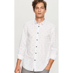 Koszula z mikroprintem regular fit - Biały. Koszule męskie marki Giacomo Conti. Za 89.99 zł.