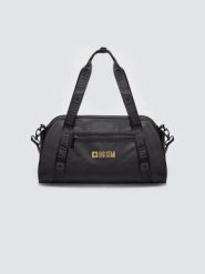 Torba sportowa czarna RR574014 906. Czarne torby na ramię damskie Big Star, bez wzorów, eleganckie, bez dodatków. Za 189.99 zł.