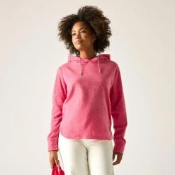 Bluza damska z kapturem Regatta Mayse. Czerwone bluzy damskie Regatta, m, bez wzorów, z materiału, z kapturem. Za 149.00 zł.