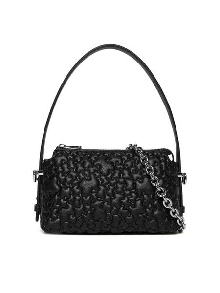 TOUS Torebka Puffy Bear 2002305051 Czarny. Czarne torebki do ręki damskie tous, bez wzorów, ze skóry, bez dodatków. Za 479.99 zł.