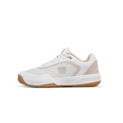 Buty do tenisa damskie Wilson Court Glide. Białe obuwie sportowe damskie Wilson, bez wzorów, tenisowe. Za 429.99 zł.