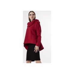 Bluza z kominem/kapturem Czerwona. Bluzy damskie marki Sthorm. Za 229.00 zł.
