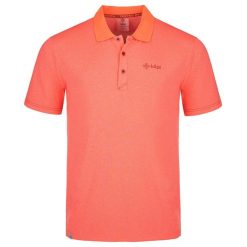 Męska koszulka funkcyjna polo Kilpi COLLAR-M. Brązowe koszulki polo męskie Kilpi, m, bez wzorów, z materiału, bez ramiączek. Za 132.50 zł.