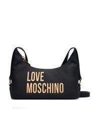 LOVE MOSCHINO Torebka JC4253PP0PKD0000 Czarny. Czarne listonoszki damskie Love Moschino, bez wzorów, ze skóry, bez dodatków. Za 949.99 zł.
