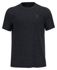 Koszulka tech. męska Odlo T-shirt crew neck s/s ACTIVE 365 LINENCO. Czarne t-shirty męskie Odlo, m, bez wzorów, z dzianiny, bez kołnierzyka. Za 259.99 zł.