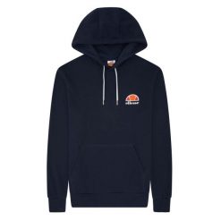 Bluza fitness męska Ellesse Toce. Niebieskie bluzy męskie Ellesse, na lato, m, bez wzorów, z bawełny, z kapturem. Za 255.20 zł.