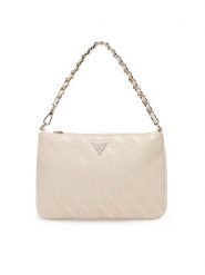 Guess Torebka PW7561 P6274 Beżowy jasny. Brązowe torebki do ręki damskie Guess, z aplikacjami, z materiału, bez dodatków. Za 269.99 zł.