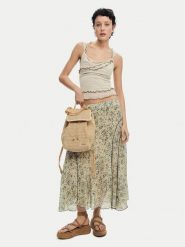 Desigual Plecak 26SAKO01 Beżowy. Brązowe plecaki damskie Desigual, bez wzorów, z syntetyku. Za 360.99 zł.