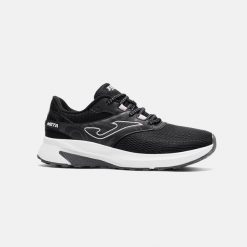 Buty do biegania damskie Joma Meta Lady black. Czarne obuwie sportowe damskie Joma, bez wzorów, z gumy, do biegania. Za 219.99 zł.