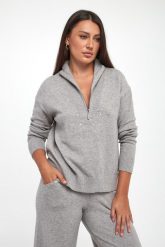 Sweter damski z kryształkami JOSEPH RIBKOFF. Legginsy damskie Joseph Ribkoff, s, bez wzorów. Za 899.00 zł.