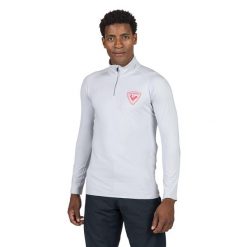 Bluza narciarska męska Rossignol New Hero Classique Hz. Szare bluzy męskie Rossignol, m, bez wzorów, bez kaptura, narciarskie. Za 385.00 zł.